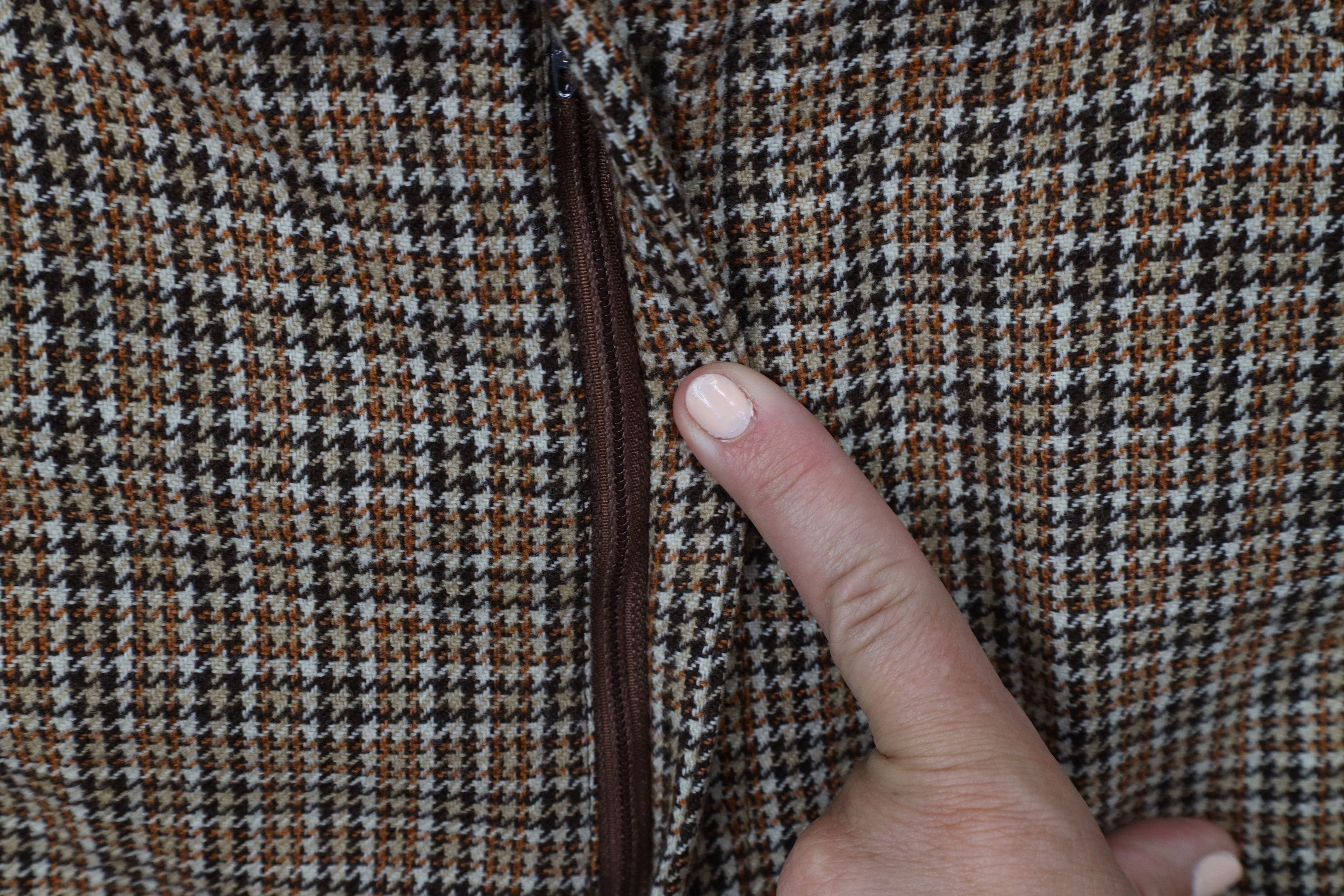 Vintage Vintage 70s Streetwear Houndstooth Bell Bottoms Pants USA Size US 38 / EU 54 - 6 Thumbnail