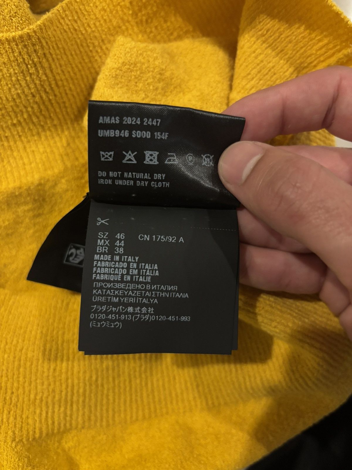Prada Prada Knit T-Shirt Size US S / EU 44-46 / 1 - 6 Thumbnail