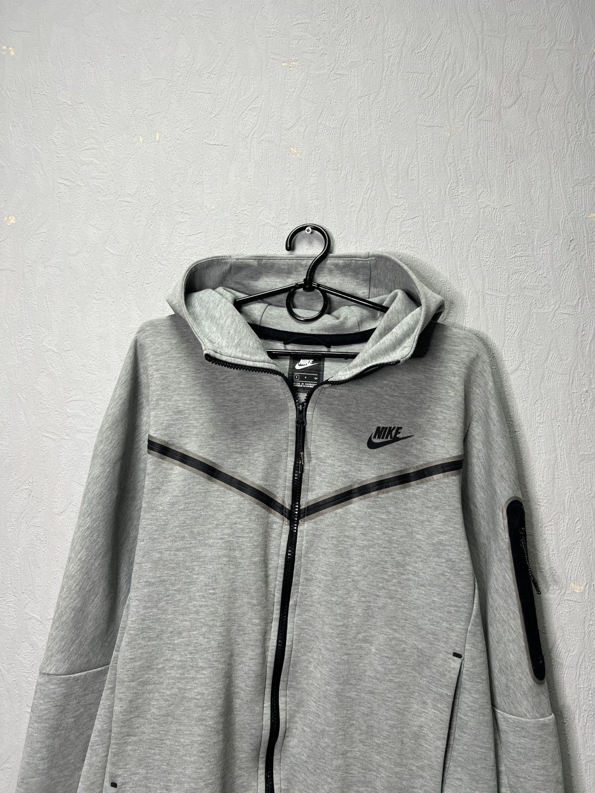 Nike Vintage Nike Tech Fleece Zip-Up Hoodie Drill S Size US S / EU 44-46 / 1 - 2 Thumbnail