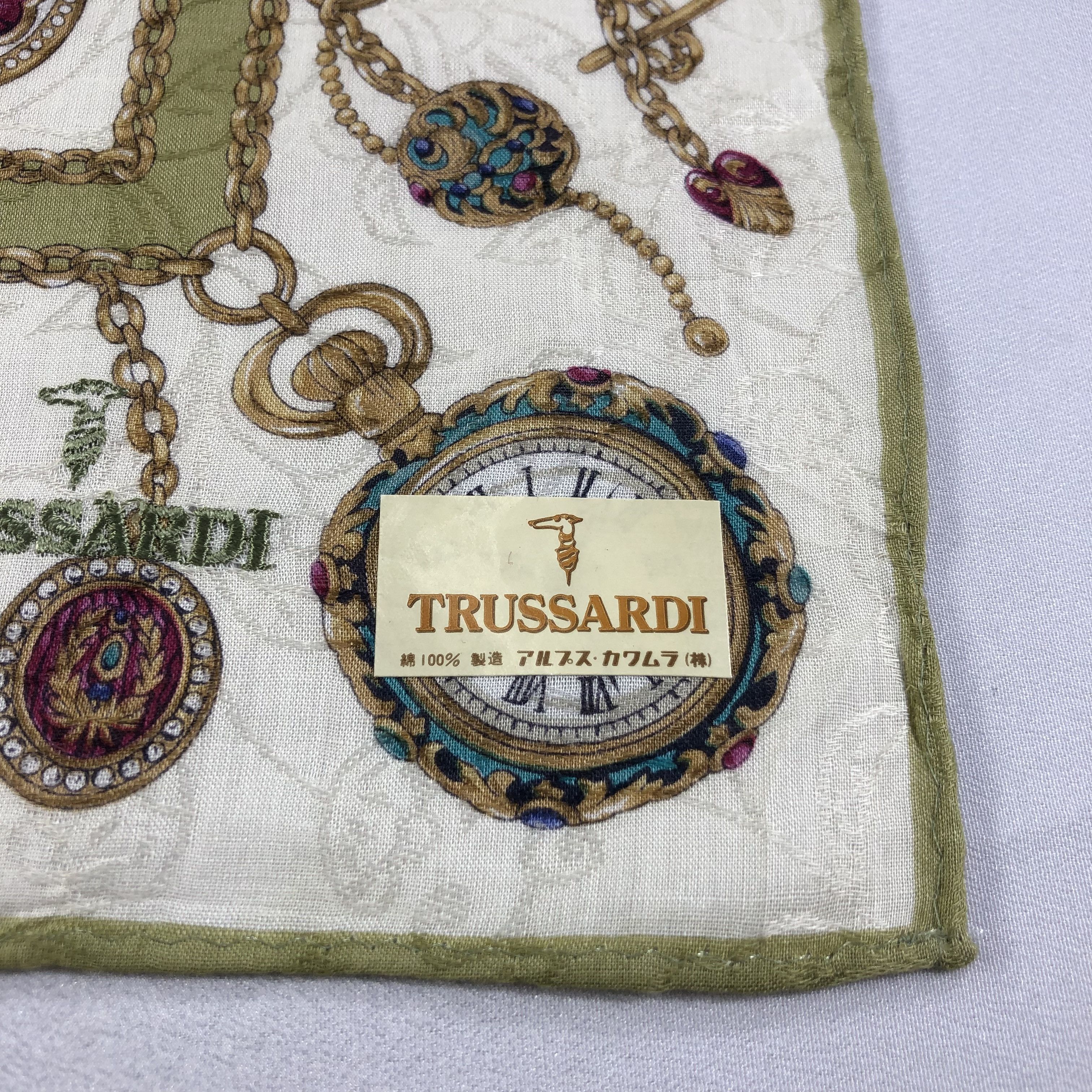 Trussardi Trussardi Watches Handkerchief Neckerchief Bandana H1673 Size ONE SIZE - 5 Thumbnail
