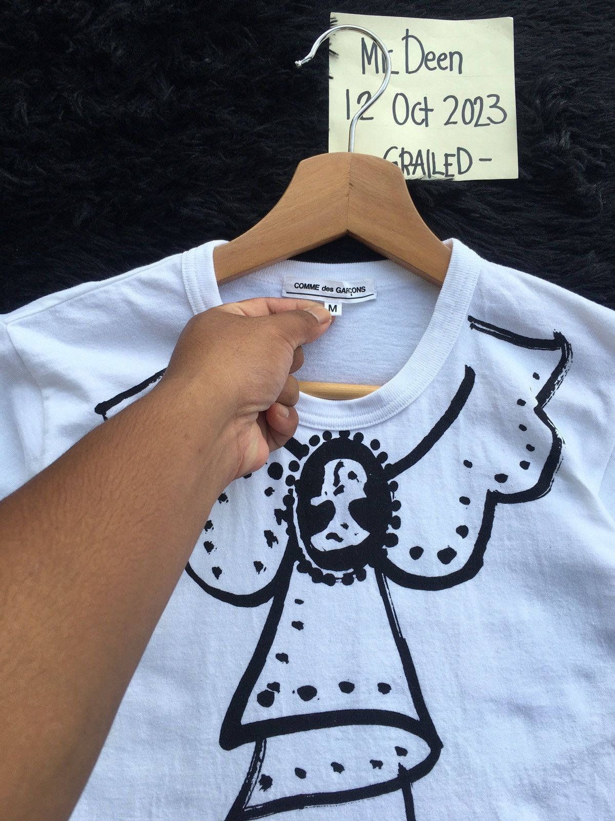 Comme des Garcons Rare AD 2008 Comme Des Garcons CDG Flower Tshirt Size US S / EU 44-46 / 1 - 6 Thumbnail