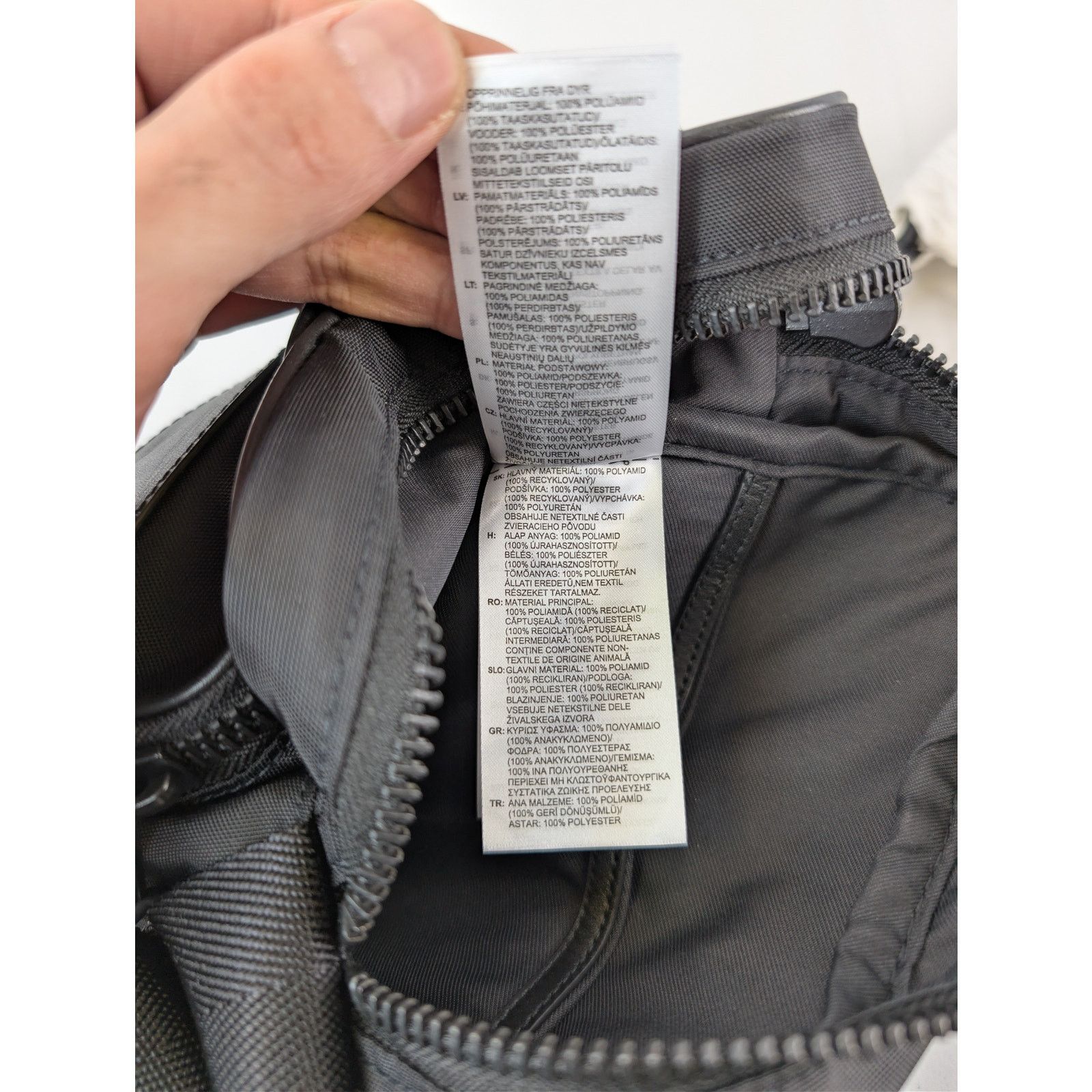 Adidas × JJJJound o1rshd1 Size: OS / JJJJ Nylon Bag in Black Size ONE SIZE - 18 Thumbnail