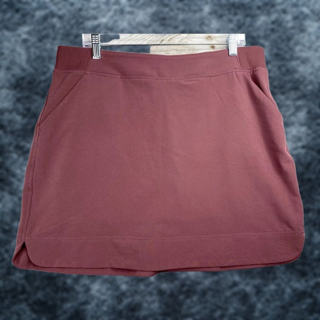 Vintage 32 Degrees Skort Womens L Pink Golf Pickleball Shorts/Skirt Athletic Elastic Pockets Stretch Size 36" / US 14 / IT 50 - 1 Thumbnail