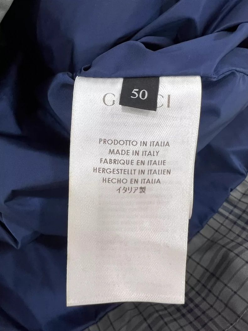 Gucci Gucci Plaid men's casual windbreaker jacket 2501-Nextarrow Size US M / EU 48-50 / 2 - 4 Thumbnail