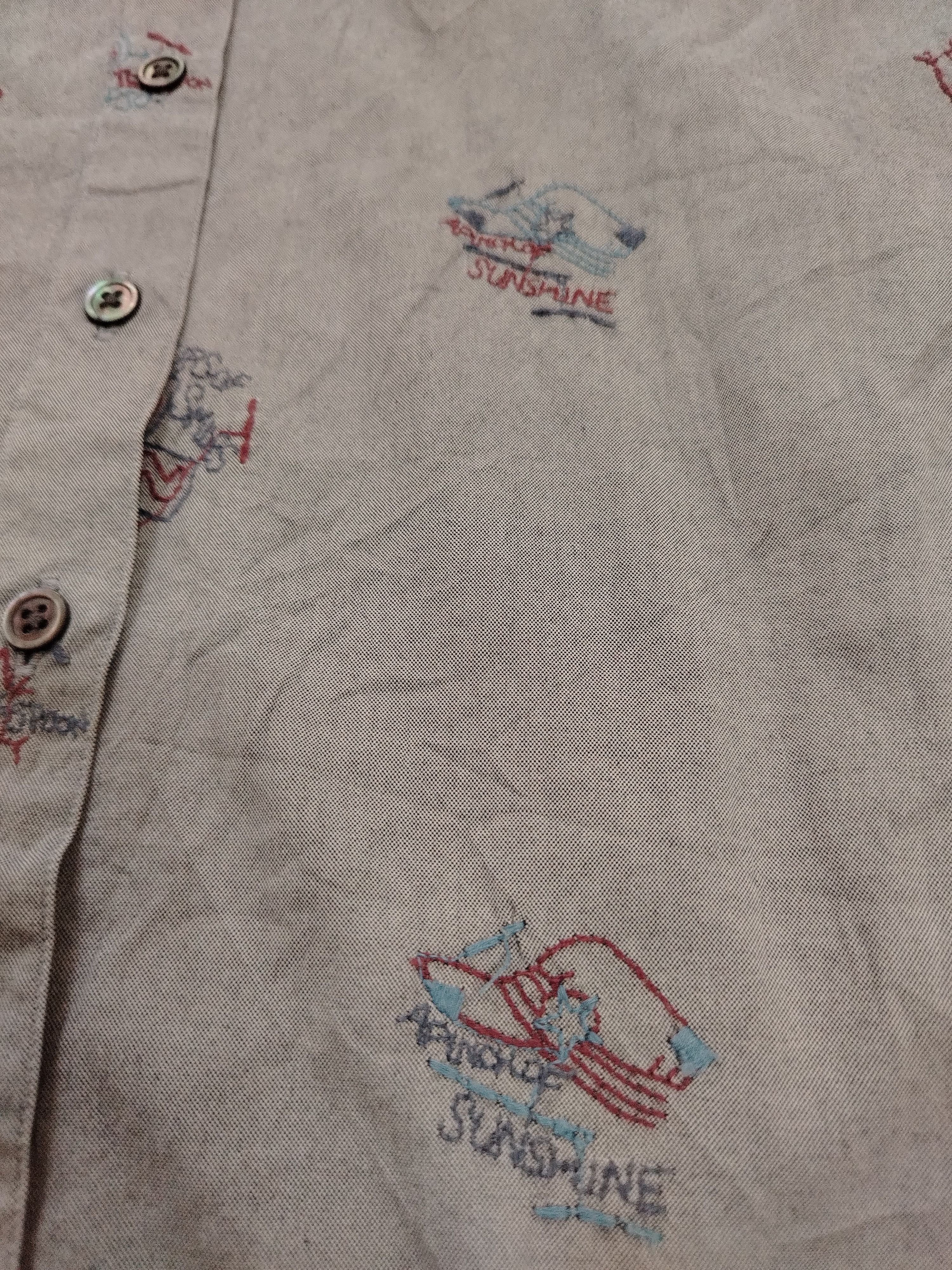 Mademoiselle Non Non Mademoiselle non non Issey Miyake Embroidered shirt Size S / US 4 / IT 40 - 9 Thumbnail