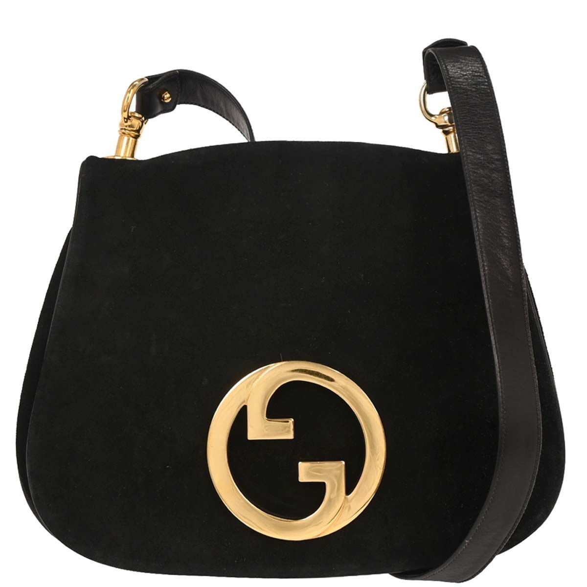 Gucci Gucci Vintage Blondie Flap Bag Suede Size ONE SIZE - 1 Thumbnail
