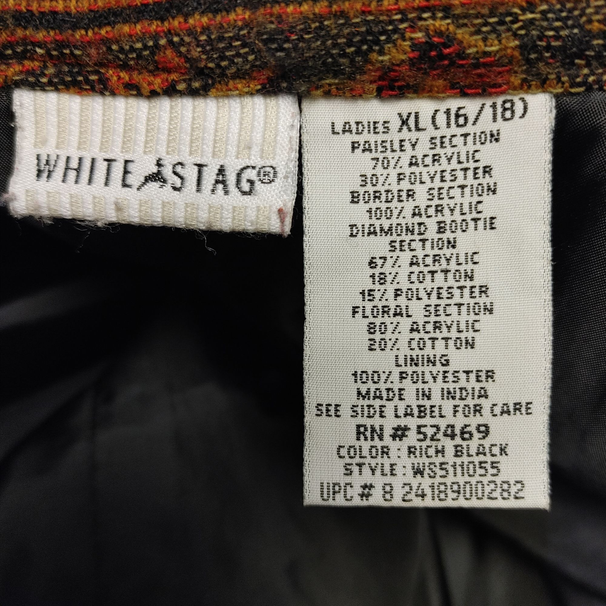 Other White Stag Women's Patchwork Tapestry Pattern Coat XL Size XL / US 12-14 / IT 48-50 - 4 Thumbnail