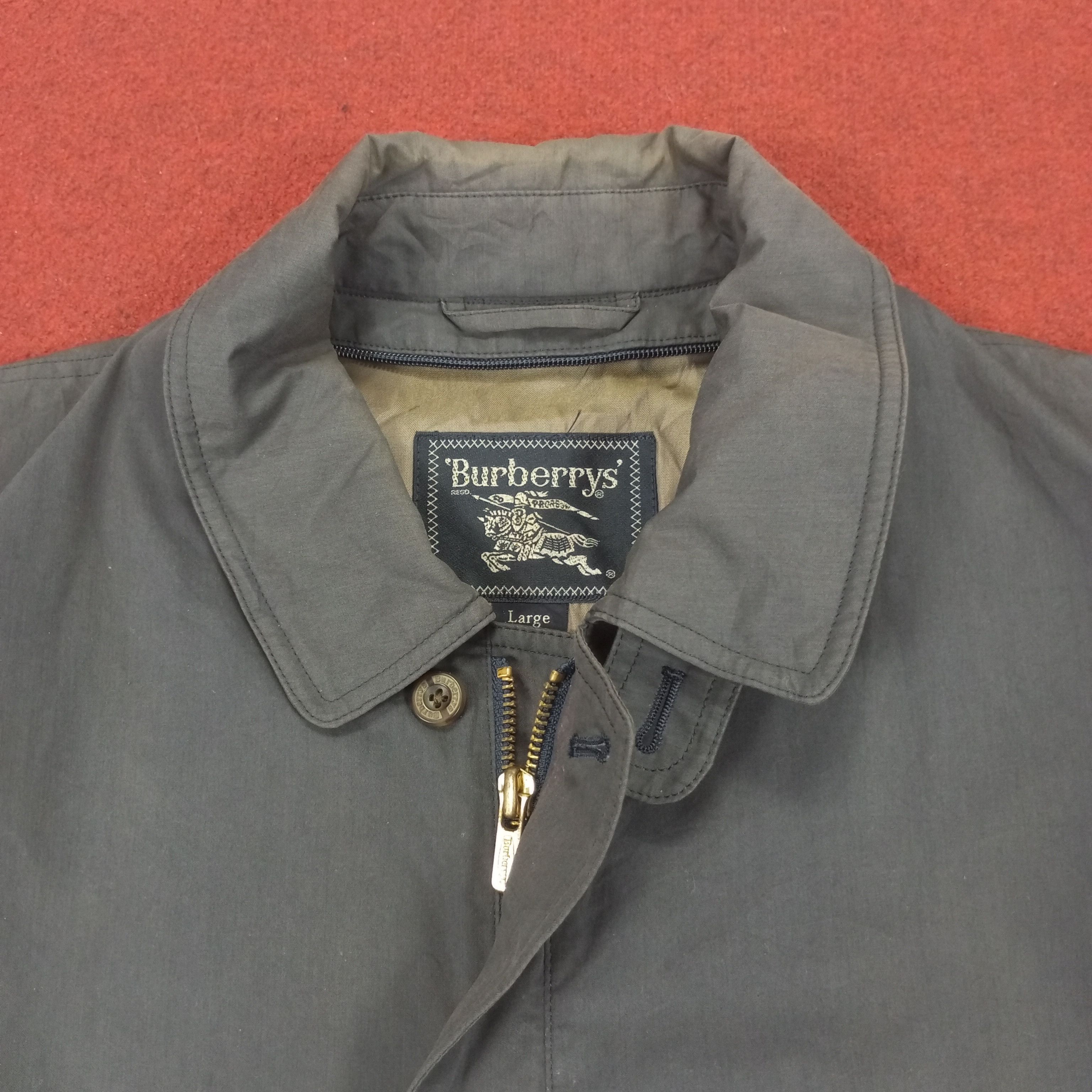 Burberry × Vintage Burberrys Small Logo Design Winter Style Jacket Size US L / EU 52-54 / 3 - 6 Thumbnail