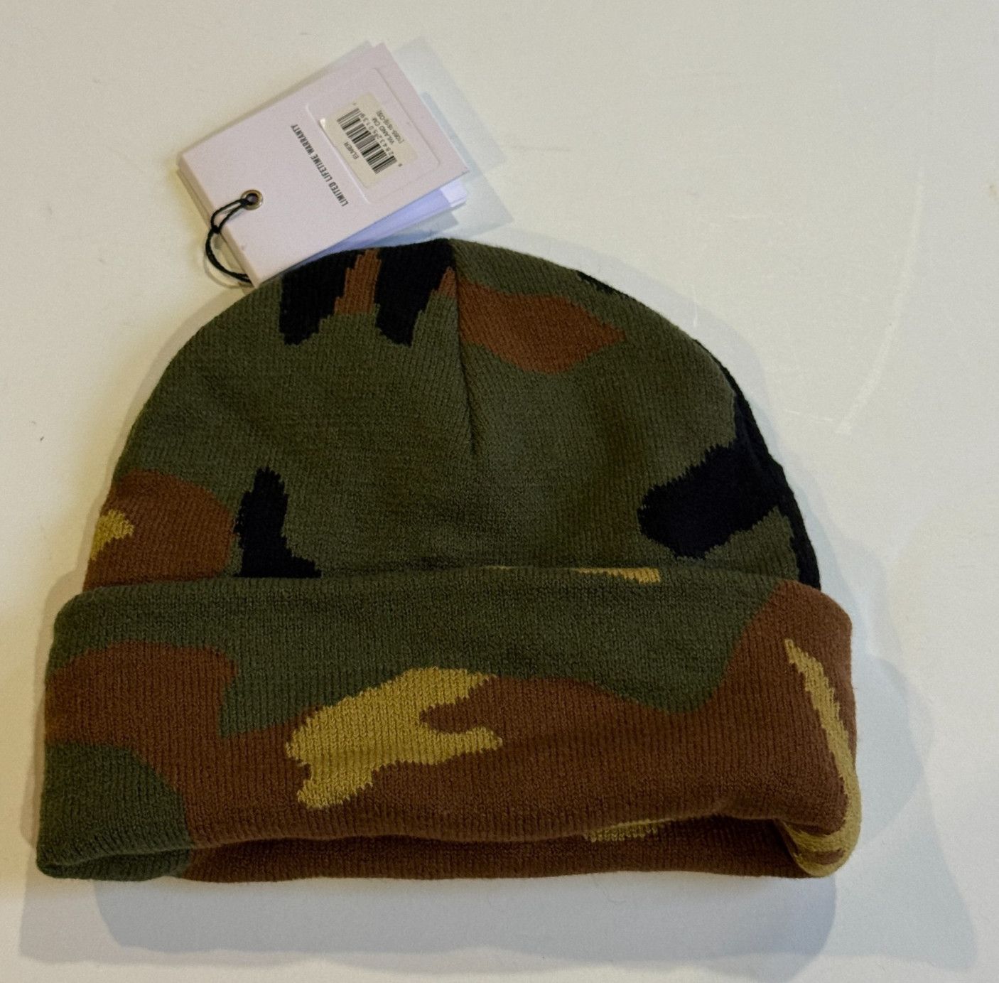 Herschel Supply Co. Herschel Supply Co. Elmer Woodland Camo Beanie Hat Size ONE SIZE - 2 Thumbnail