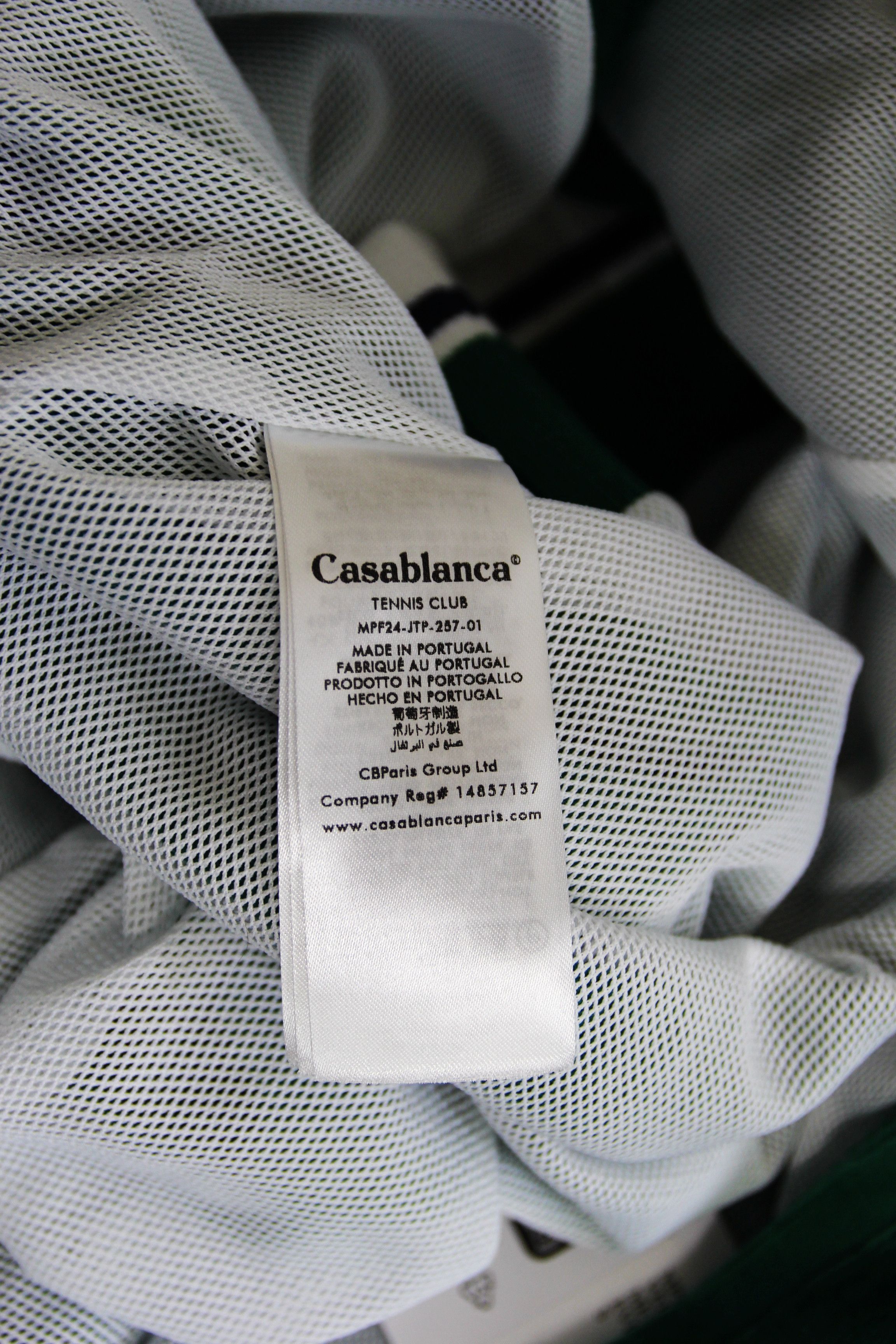 Casablanca BNWT AW24 CASABLANCA VELOUR TRACK JACKET S Size US S / EU 44-46 / 1 - 9 Thumbnail