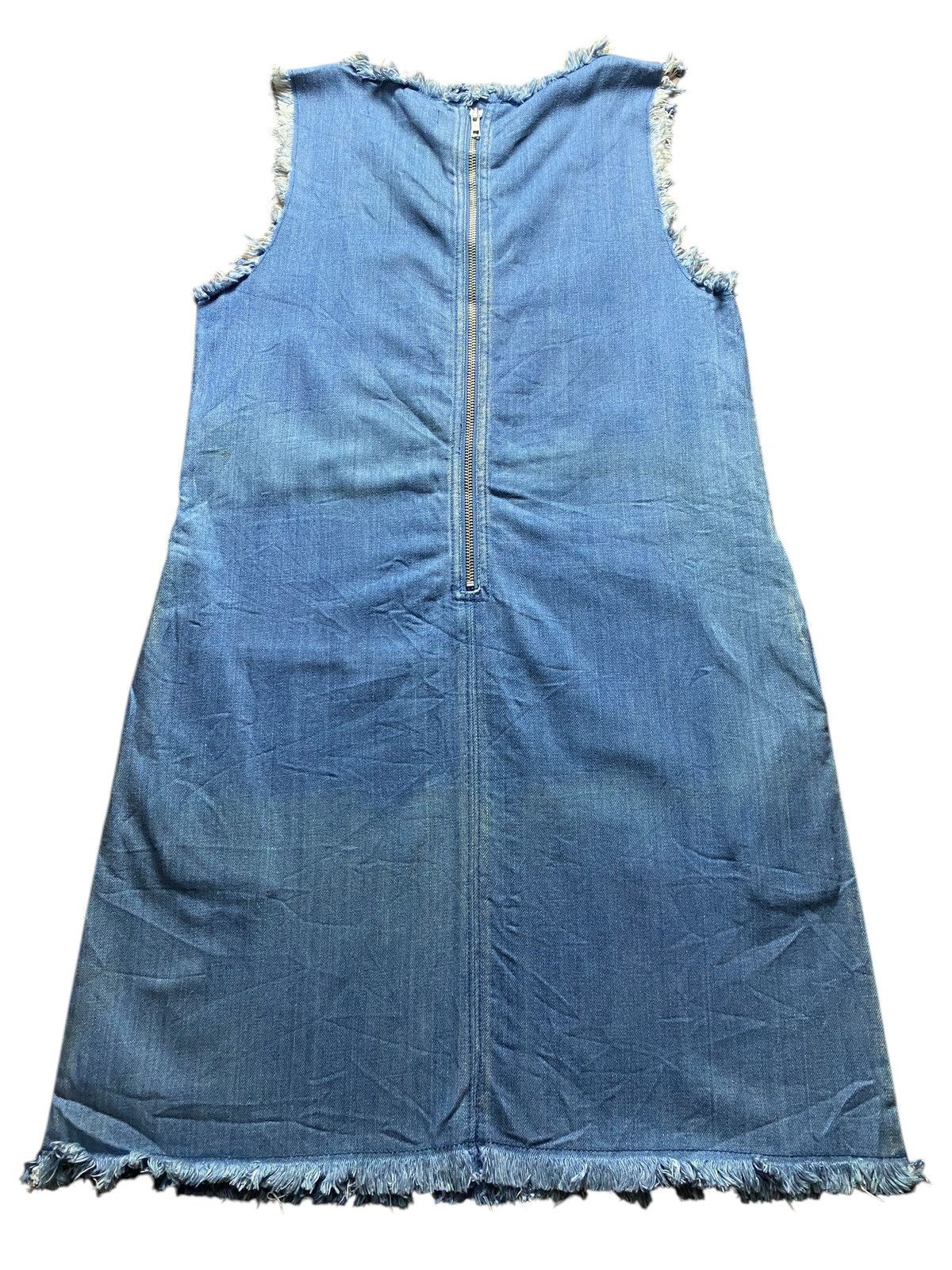 Japanese Brand Vintage Japanese Brands Spiral Girl Shashiko Boro Dresses Size ONE SIZE - 7 Thumbnail