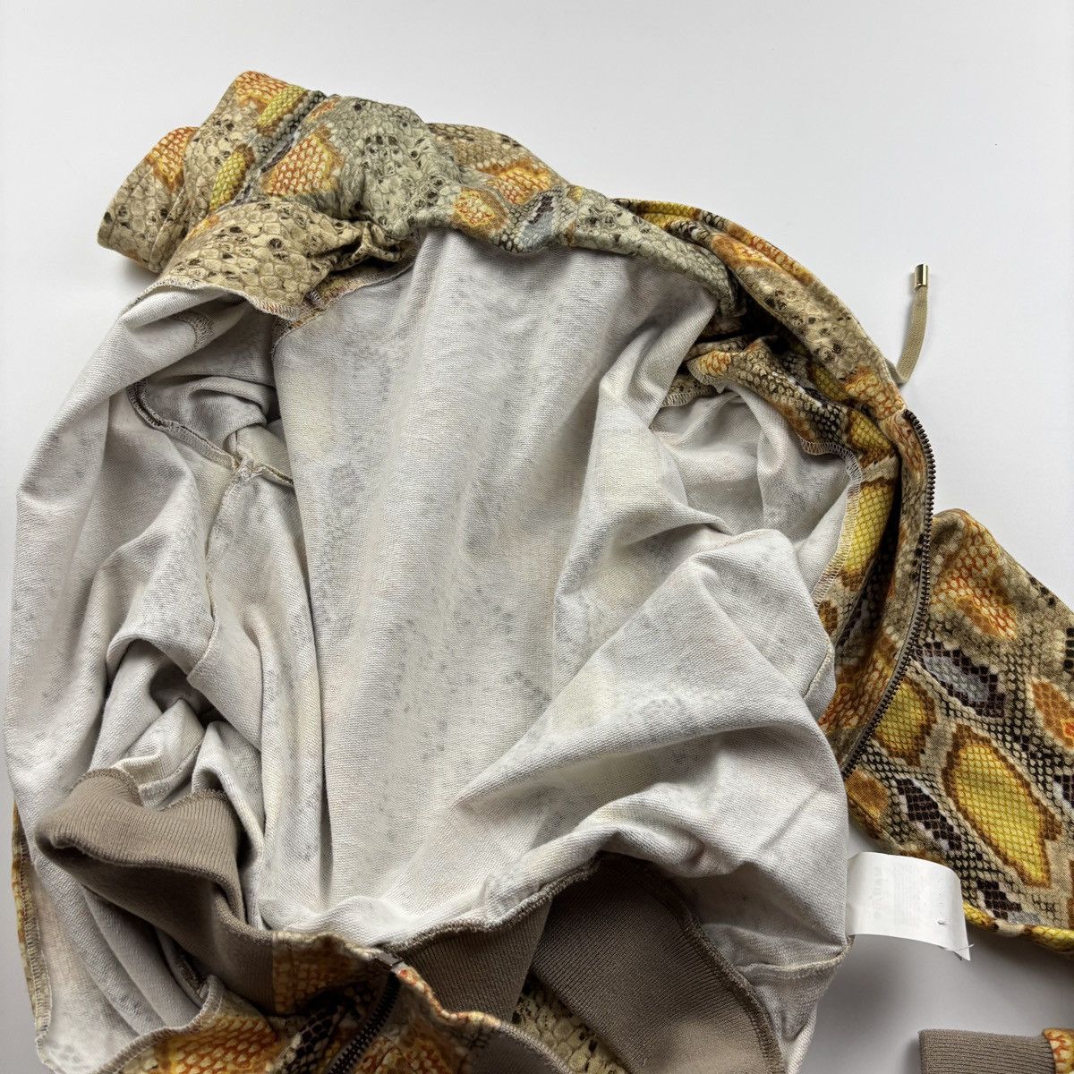 John Galliano John Galliano Snake Print Zip Up Hoodie Size XS / US 0-2 / IT 36-38 - 5 Thumbnail