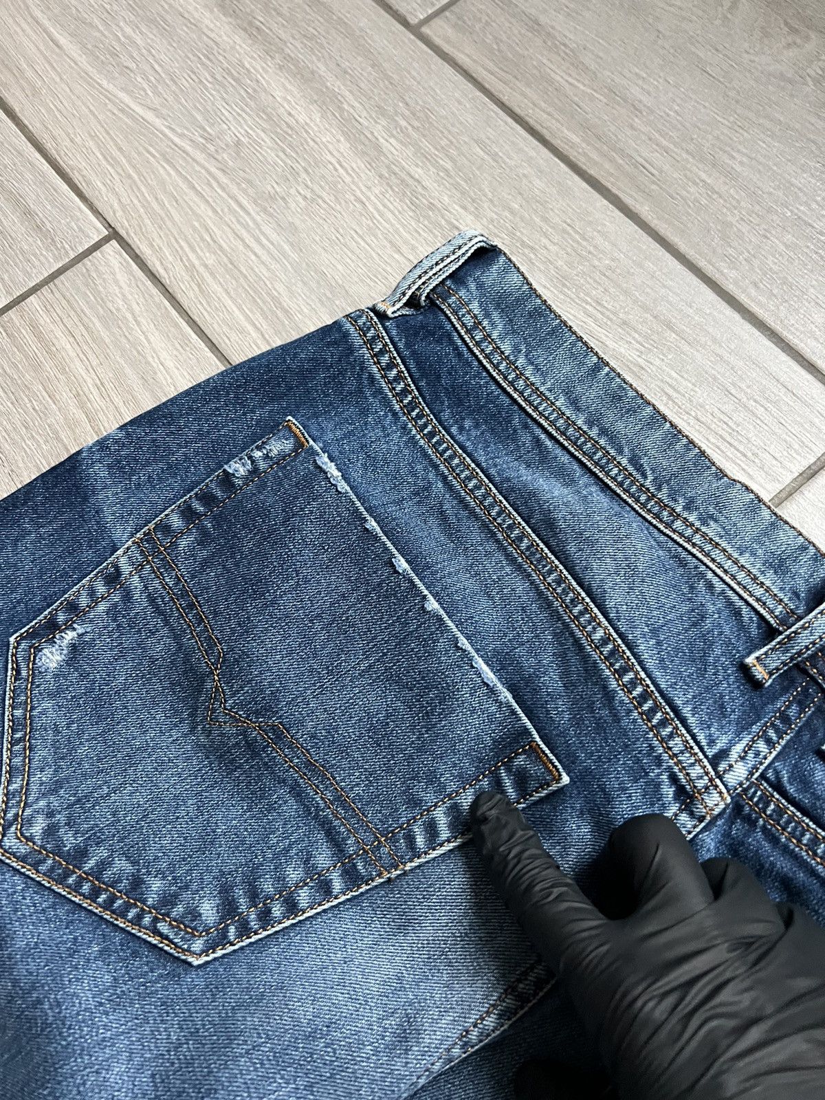 Diesel × Jean × Vintage Diesel Pants Denim Vintage Jeans Very Rare Y2k Style Size US 34 / EU 50 - 9 Thumbnail