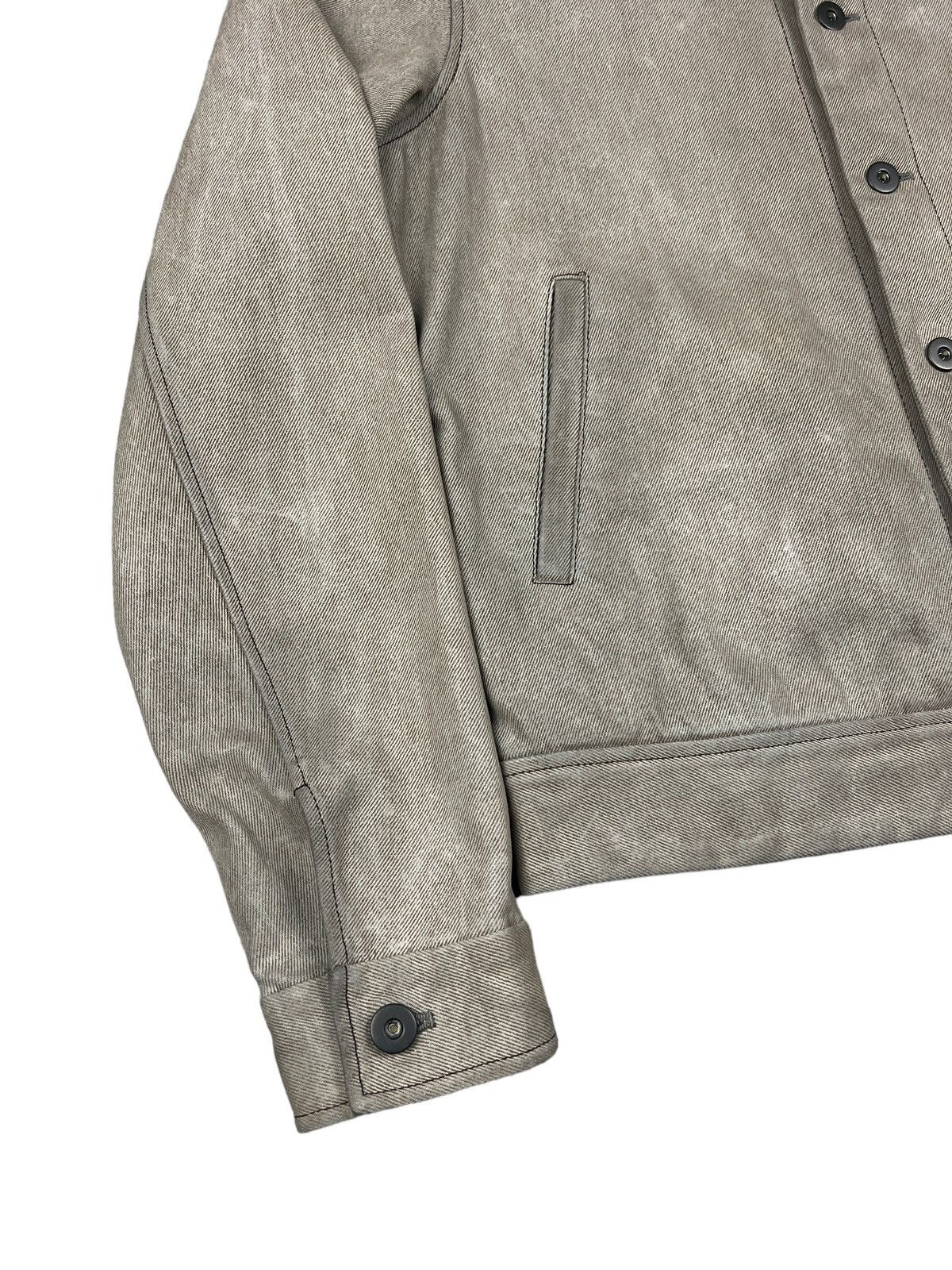 Yohji Yamamoto 1990 Yohji Yamamoto ‘Against All Risk” Denim Jacket Size US M / EU 48-50 / 2 - 6 Thumbnail