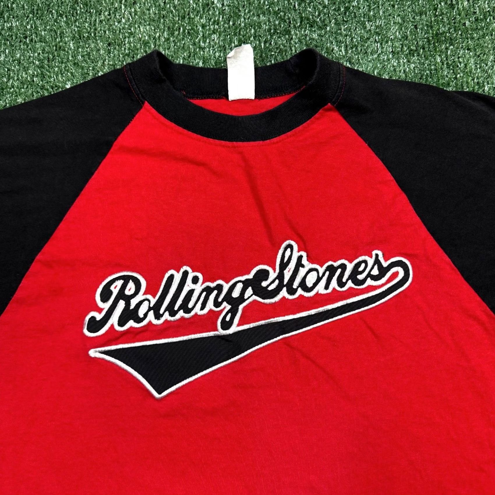 Logo 7 Rolling Stones Logo Raglan T-Shirt Anthill Men’s Medium Black Two Tone 2000s Rock Logo Vintage? No (adjusted) Size US M / EU 48-50 / 2 - 5 Thumbnail