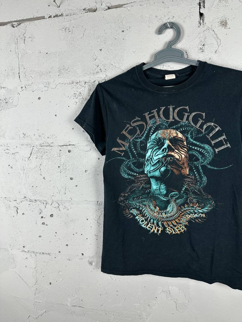 Band Tees × Vintage Vintage Meshuggah The Violent Sleep Band T Shirt Size US S / EU 44-46 / 1 - 3 Thumbnail