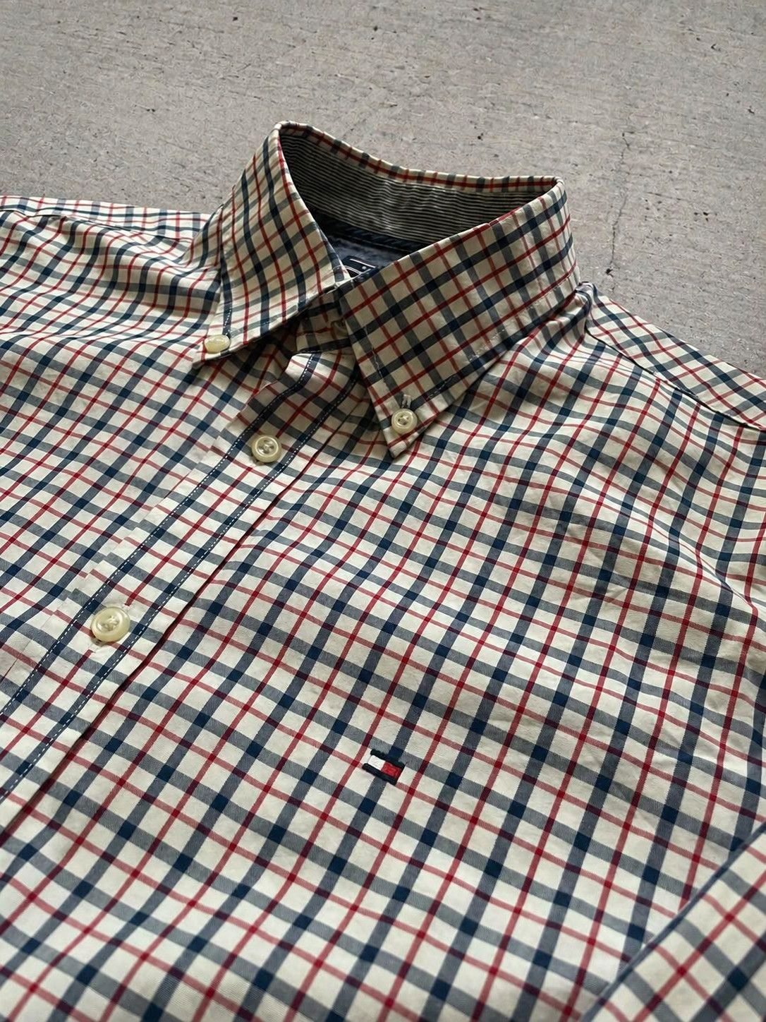 Tommy Hilfiger Tommy Hilfiger Checked Shirt Size US M / EU 48-50 / 2 - 2 Thumbnail
