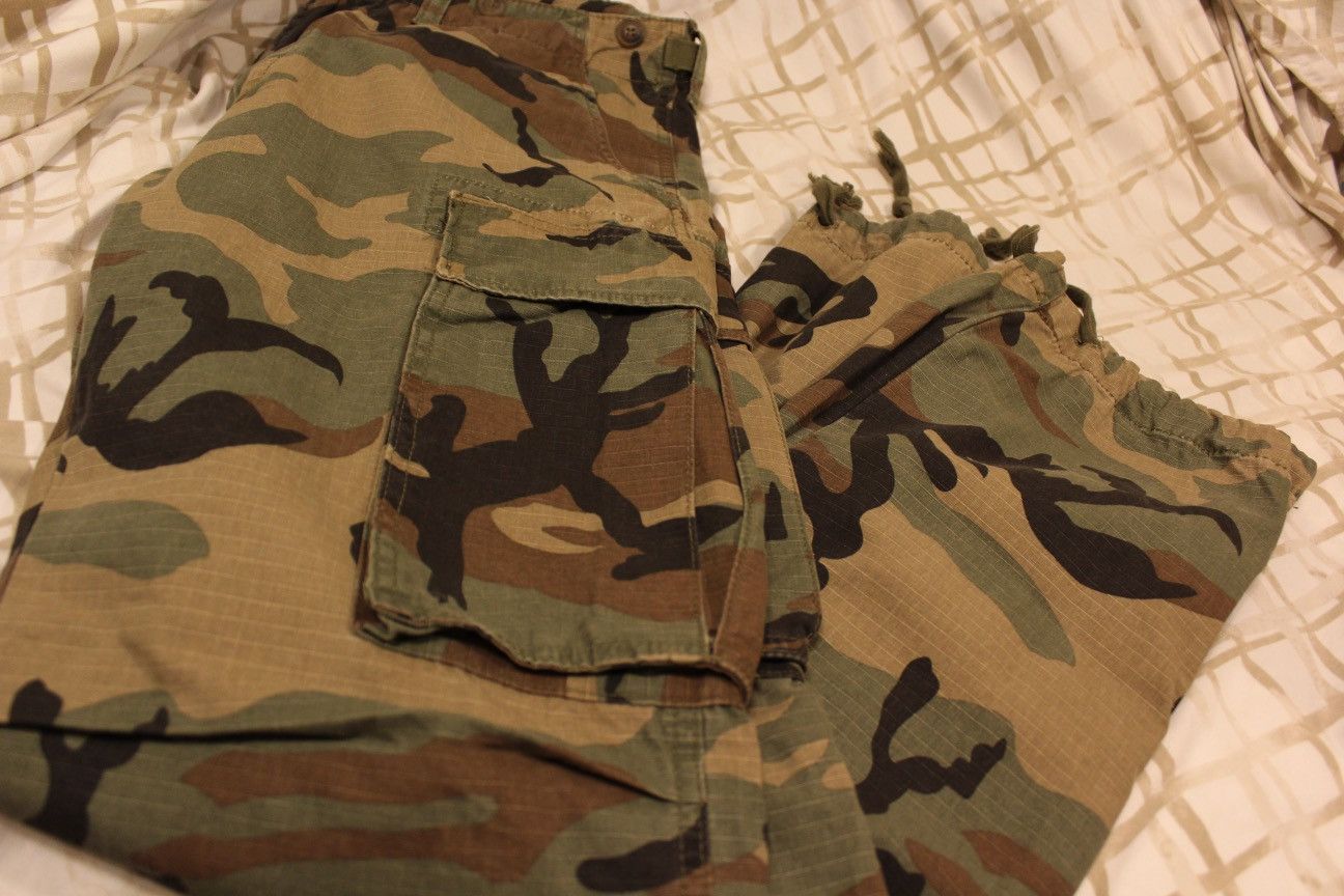 MNML MNML Men’s Vintage Camo Cargo Pants - Size 34 Size US 34 / EU 50 - 4 Thumbnail