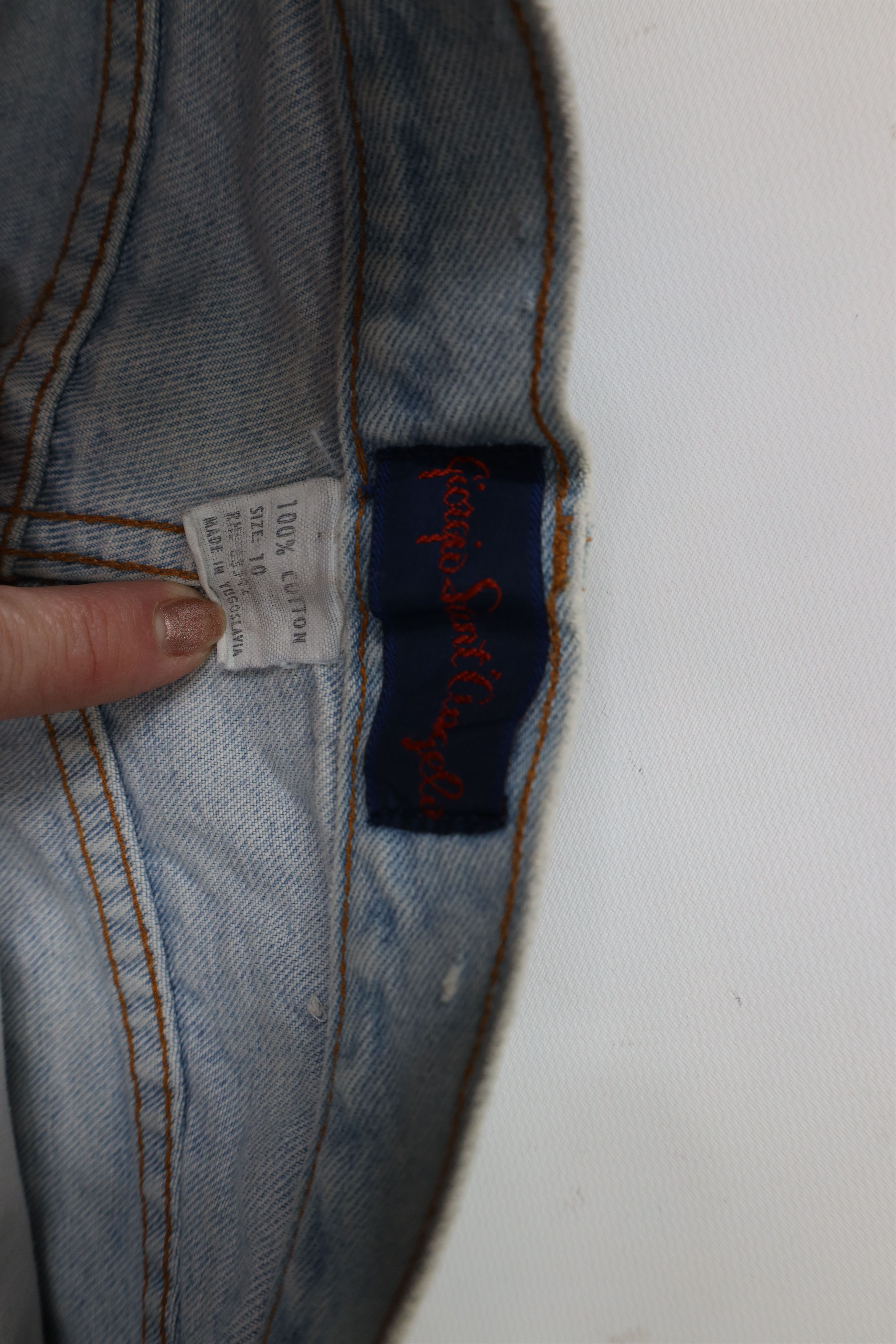 Vintage Vintage 80s 90s Streetwear Tapered Leg Denim Jeans Blue Size 32" / US 10 / IT 46 - 10 Thumbnail