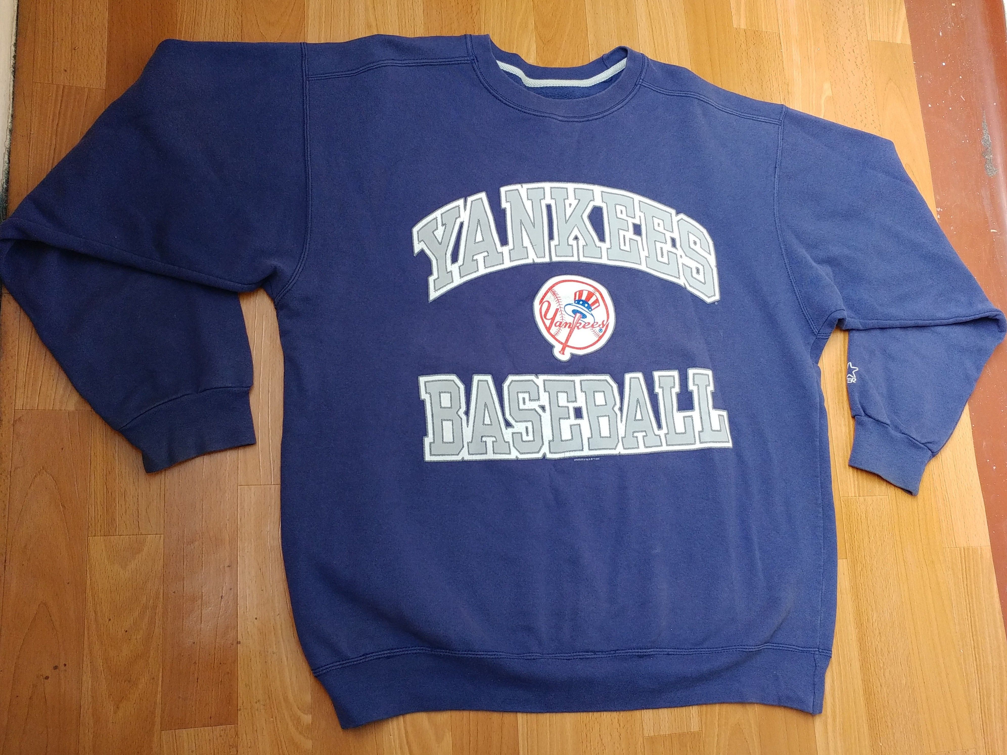 New York Yankees MLB New York Yankees sweatshirt vintage Starter, baseball XL Size US XL / EU 56 / 4 - 2 Thumbnail