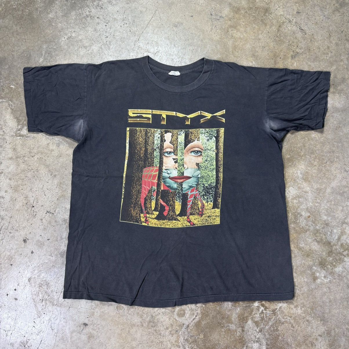 Band Tees × Vintage STYX Music collection Size US XL / EU 56 / 4 - 1 Thumbnail