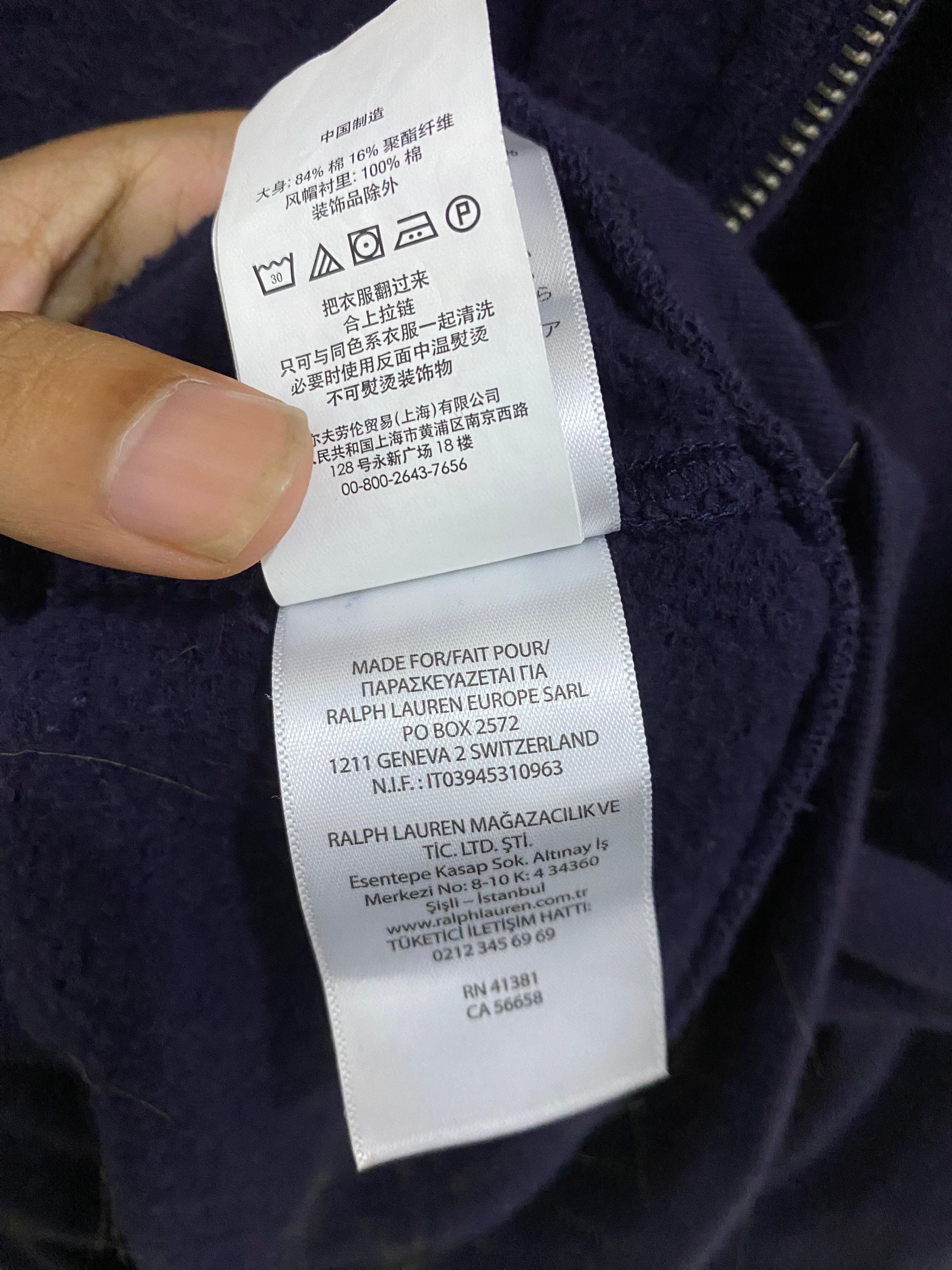 Polo Ralph Lauren Polo Ralph Lauren Fur Zipper Hoodie Size US L / EU 52-54 / 3 - 10 Thumbnail