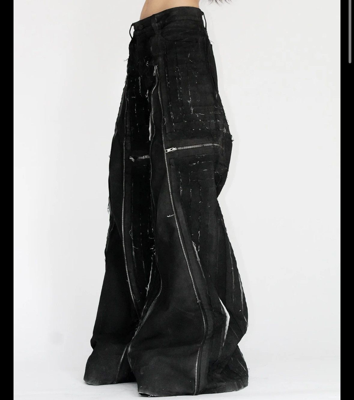Designer Sxvsu Cruce zip denim Size US 34 / EU 50 - 7 Thumbnail