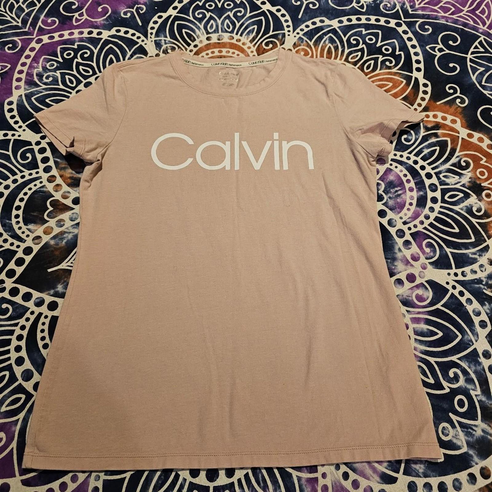Calvin Klein Calvin Klein Women's Pink T-shirt Size M / US 6-8 / IT 42-44 - 2 Thumbnail