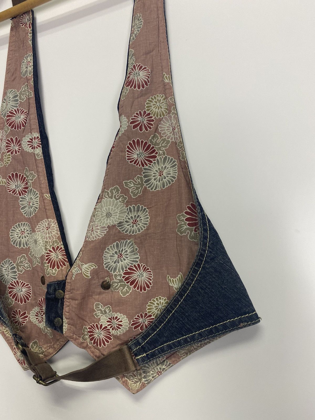 Evisu × Vintage Vintage Evisu Denim Vest Size US M / EU 48-50 / 2 - 11 Thumbnail