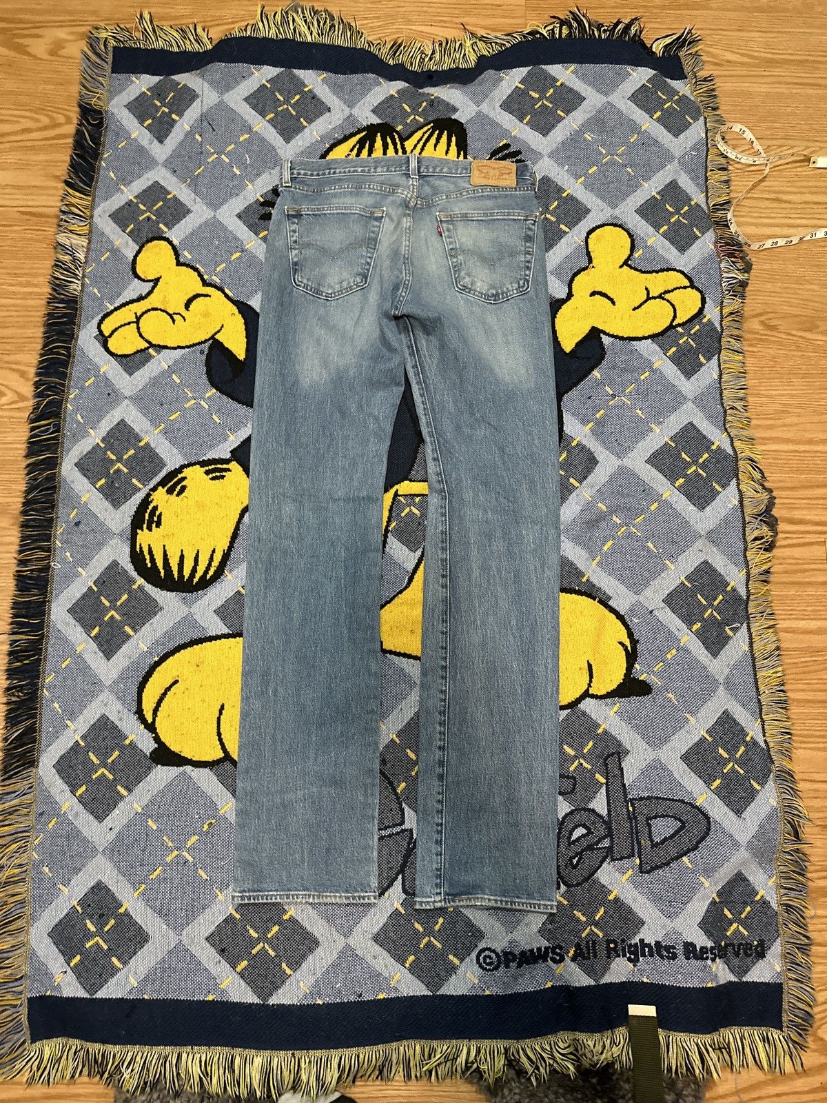 Levi's Vintage Levi’s 501 Light Blue Denim Jeans Size US 32 / EU 48 - 2 Thumbnail