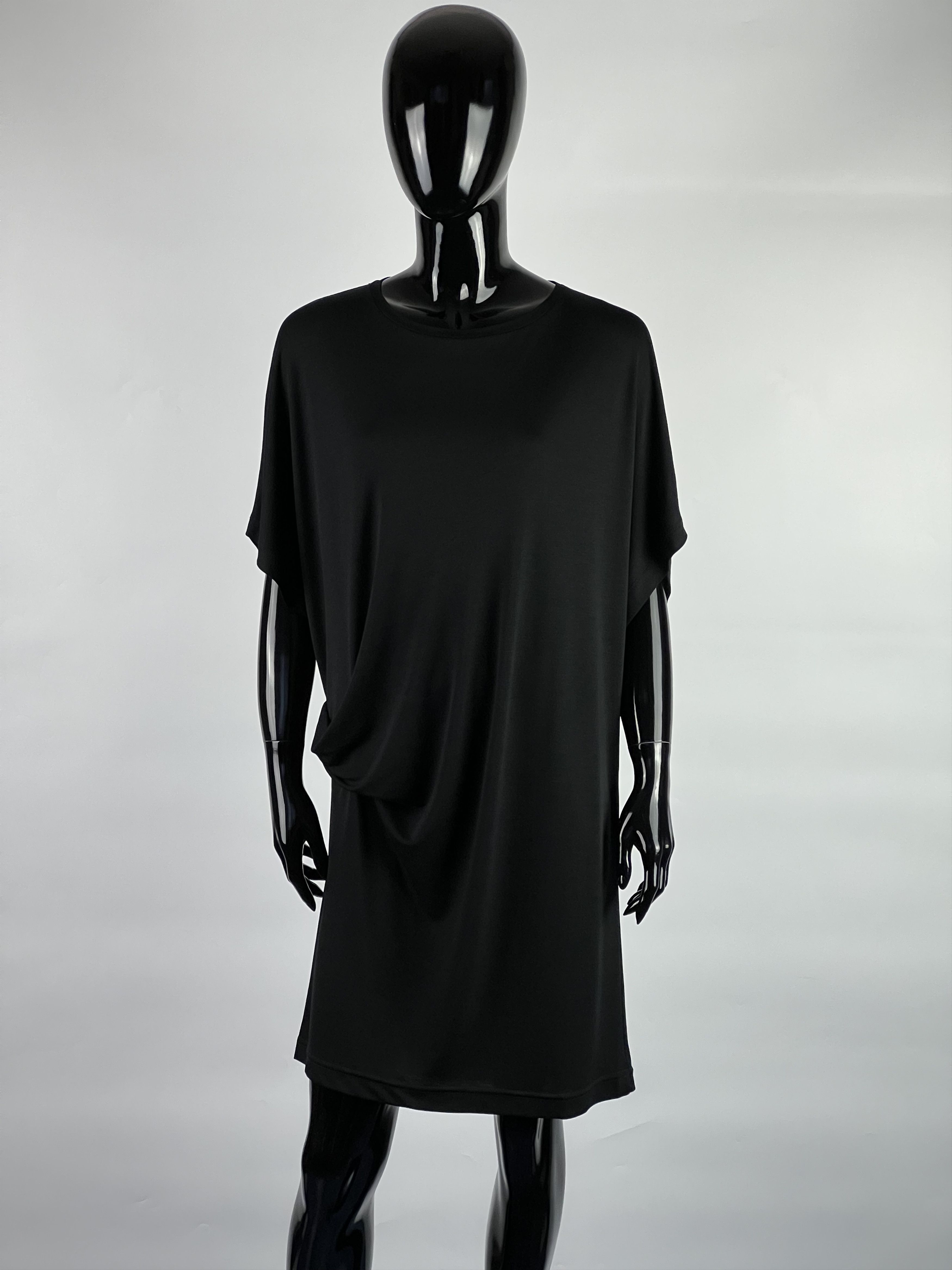 By Malene Birger By Malene Birger Black Draped Dress Size M/L Size M / US 6-8 / IT 42-44 - 1 Thumbnail