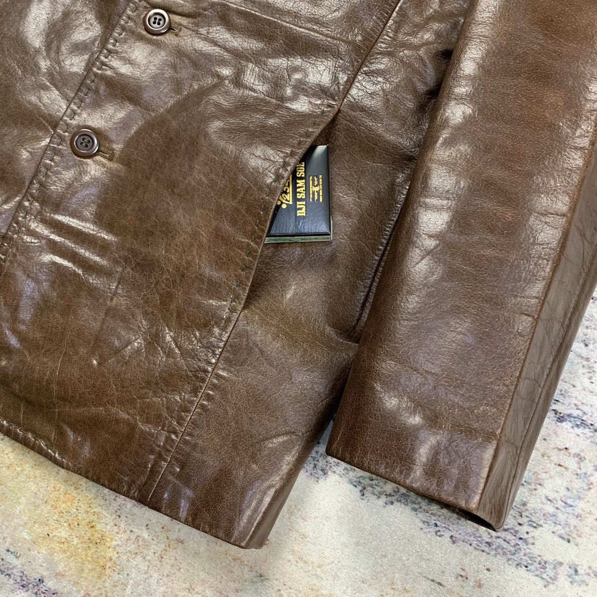 Tornado Mart Tornado mart leather blazer Size US M / EU 48-50 / 2 - 4 Thumbnail