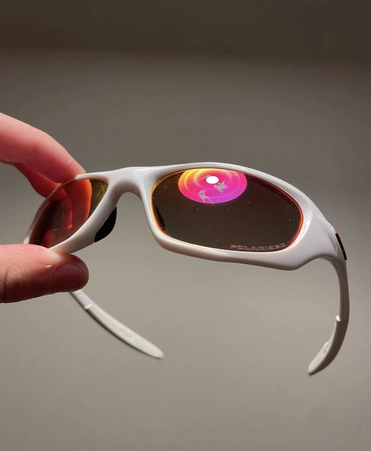 Oakley Oakley XX New Twenty White Red Sports Sunglasses K24 Size ONE SIZE - 4 Thumbnail