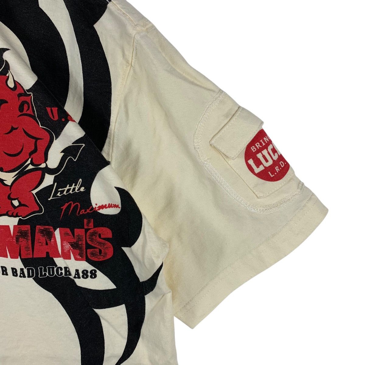 Tedman Vintage 90s Tedman's Lucky Red Devil Japanese Streetwear Tee Size US M / EU 48-50 / 2 - 7 Thumbnail