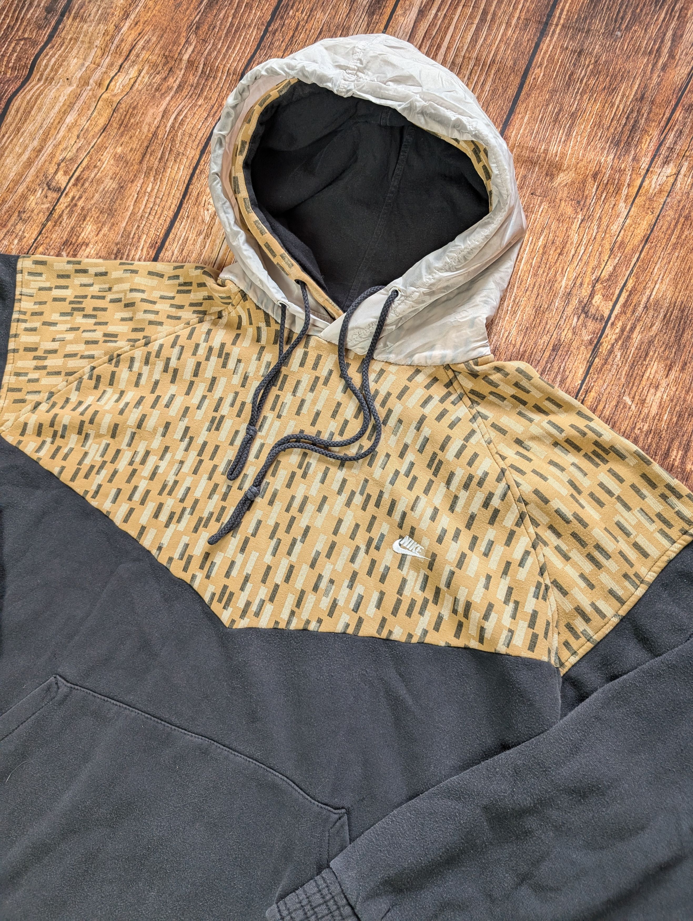 Nike × Vintage Vintage Nike collector hoodie limited edition grey tab Size US XL / EU 56 / 4 - 1 Thumbnail
