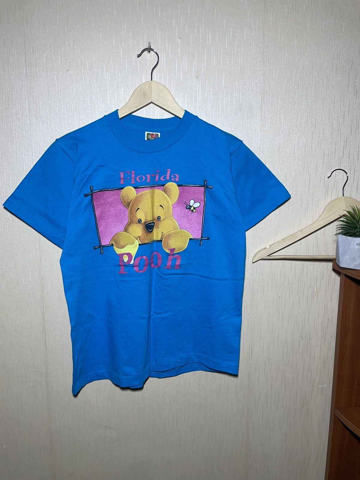 Disney × Vintage Winnie the Pooh made in USA vintage T shirt 90s Size US M / EU 48-50 / 2 - 1 Thumbnail