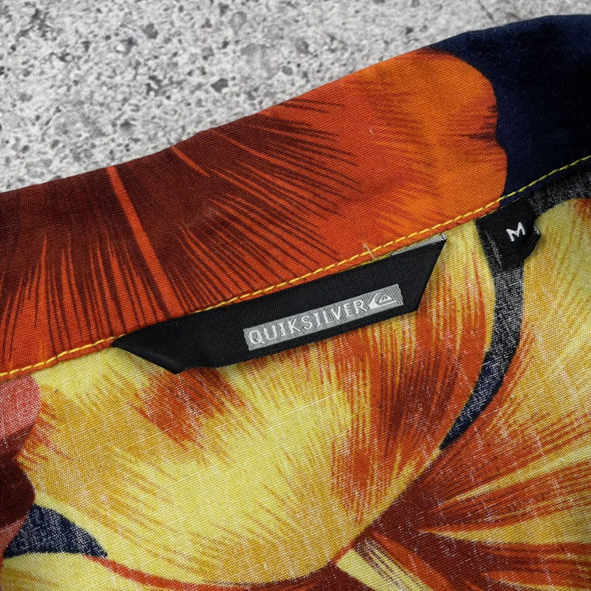Quicksilver × Quiksilver Quiksilver Floral Pattern Short Sleeve Button Up Shirt Surf Size US M / EU 48-50 / 2 - 10 Thumbnail