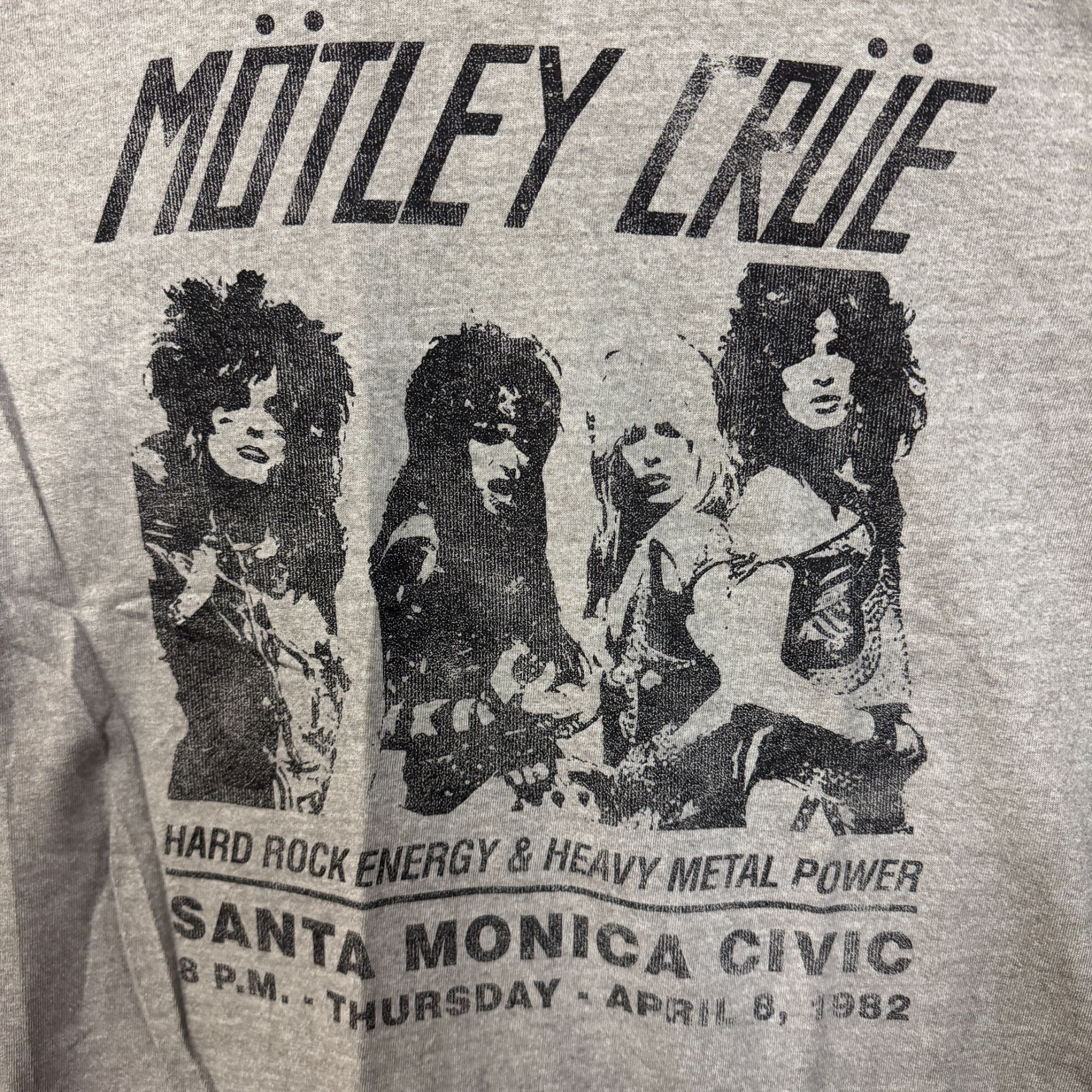 Band Tees Motley Crue Too Fast for Love Concert Heavy Metal Band Tee M Size US M / EU 48-50 / 2 - 2 Thumbnail