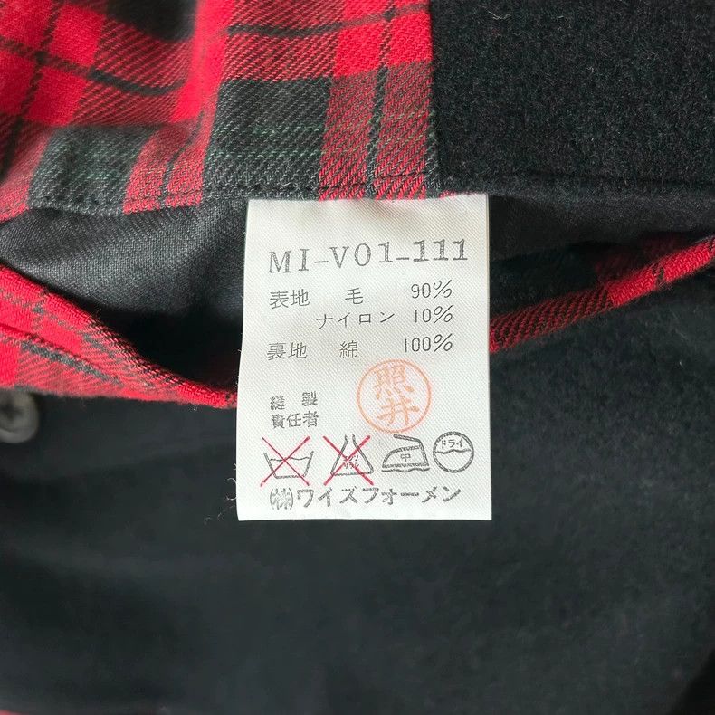 Yohji Yamamoto Yohji Yamamoto size os 90s Scottish check waistcoat vest 2 Size US M / EU 48-50 / 2 - 7 Thumbnail