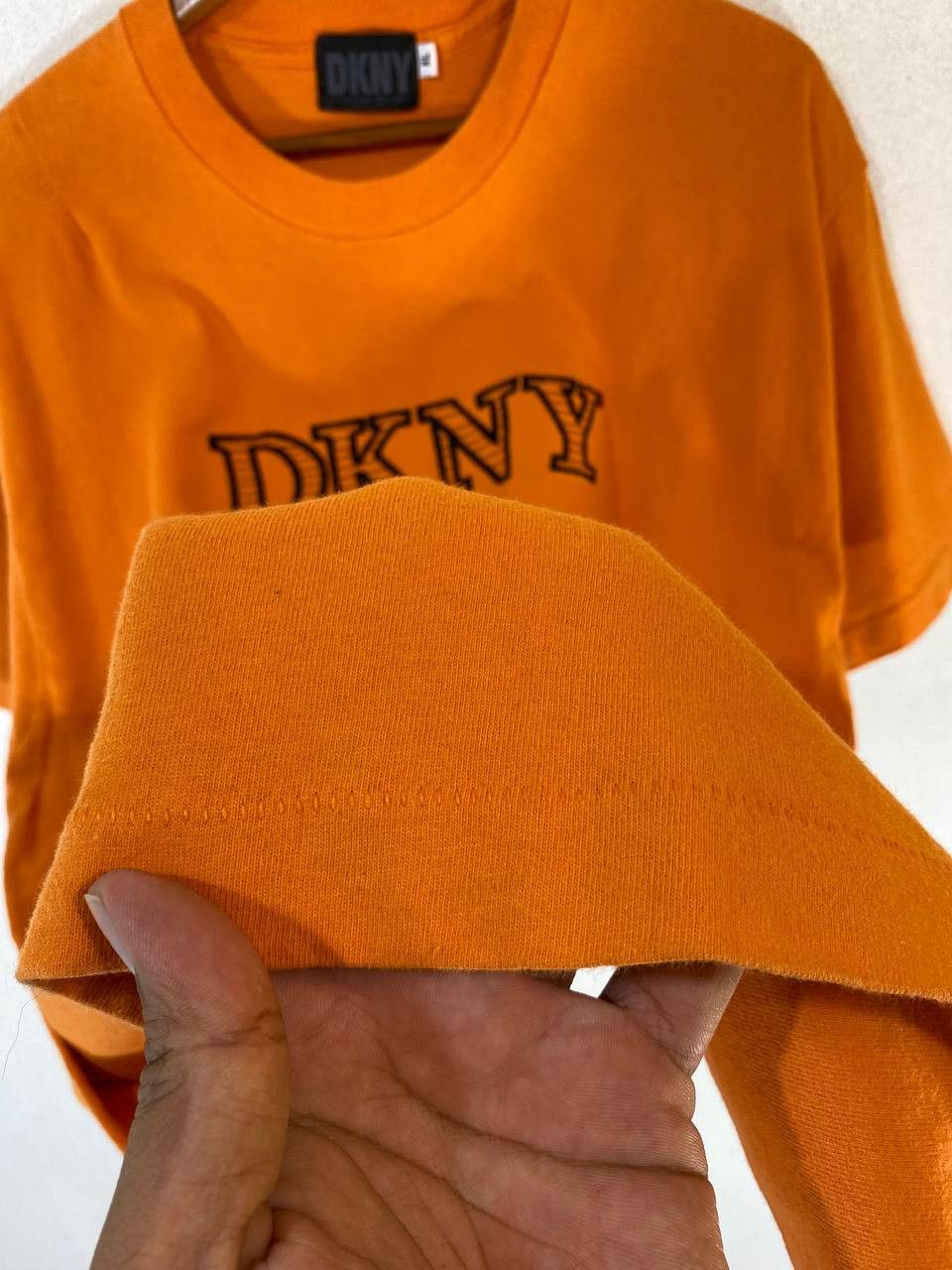 DKNY vintage dkny embroided logo tee nice design Size US XL / EU 56 / 4 - 5 Thumbnail