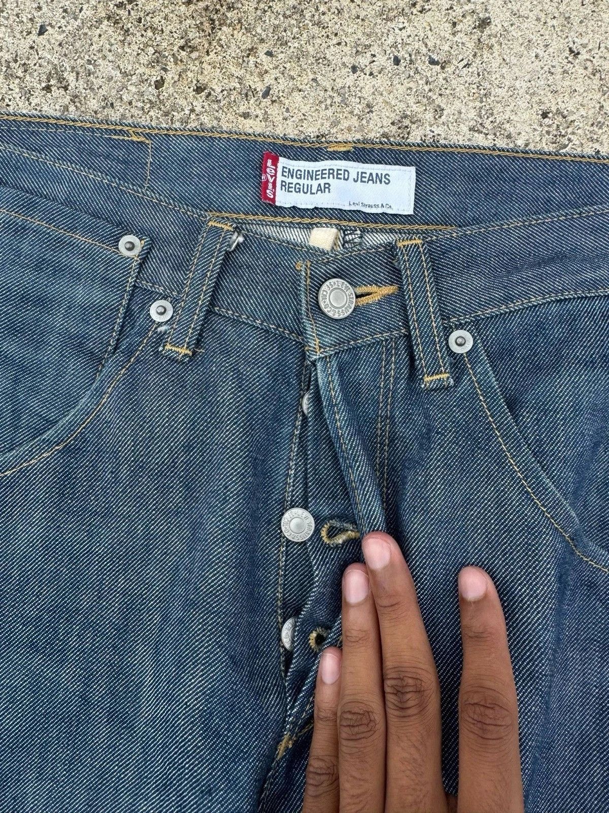 Levi's Levis Engineered Jeans Mens W30 Made In Japan Size US 30 / EU 46 - 3 Thumbnail