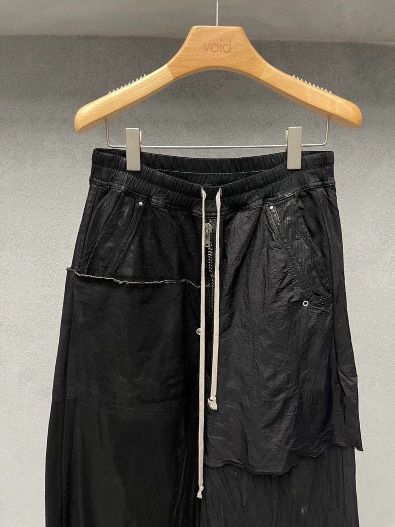 Rick Owens Rick Owens Black Wide-Leg Trousers-2505 Size US 30 / EU 46 - 3 Thumbnail