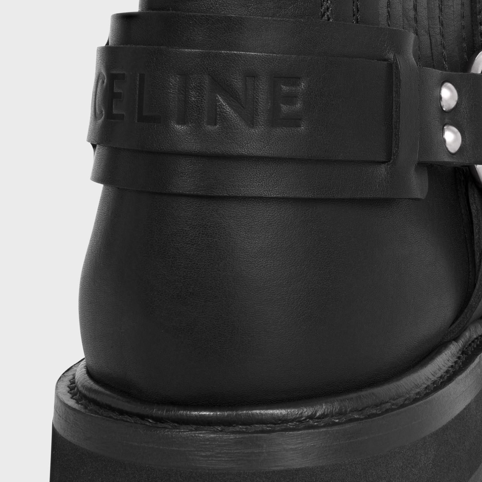 Celine o1bcso1str0824 Biker Chelsea Boots in Black Size US 6.5 / EU 39-40 - 5 Thumbnail