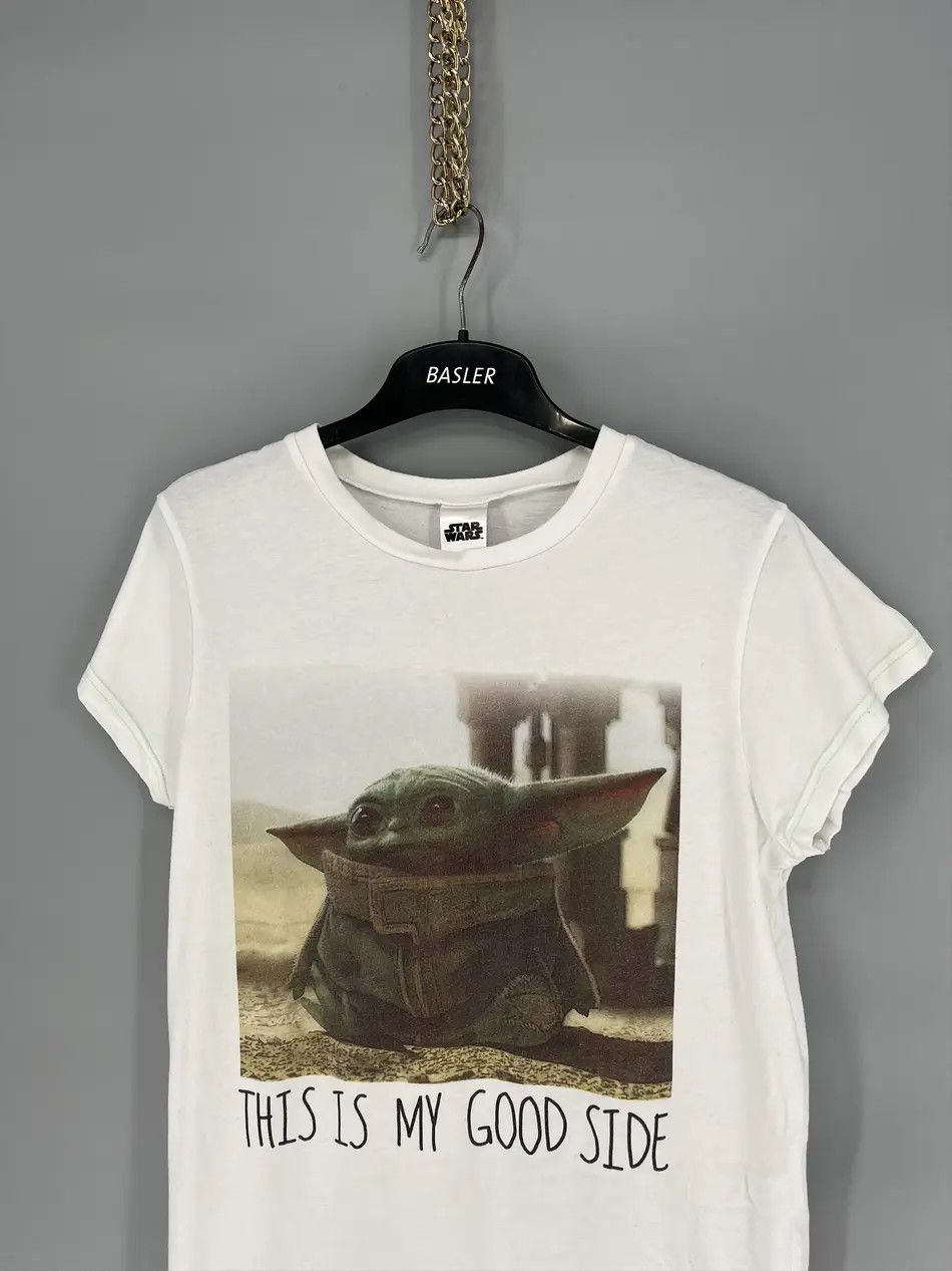 Star Wars Vintage Y2K Art Yoda Star Wars "This is my good side" Size US S / EU 44-46 / 1 - 4 Thumbnail