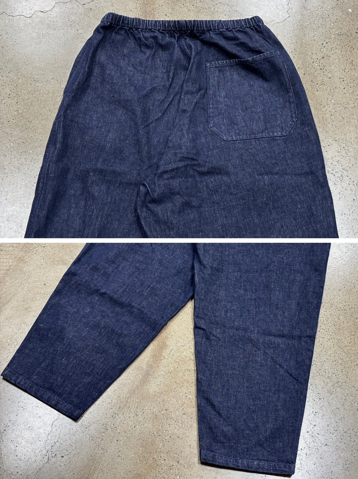 Comoli Comoli 25SS Denim Tapered Pants Size US 34 / EU 50 - 6 Thumbnail
