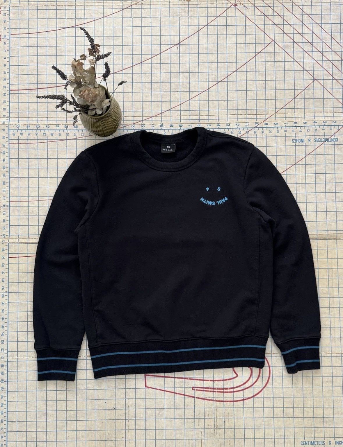 Paul Smith Paul Smith Smiley Crewneck Black Mens Size Small Size US S / EU 44-46 / 1 - 2 Thumbnail