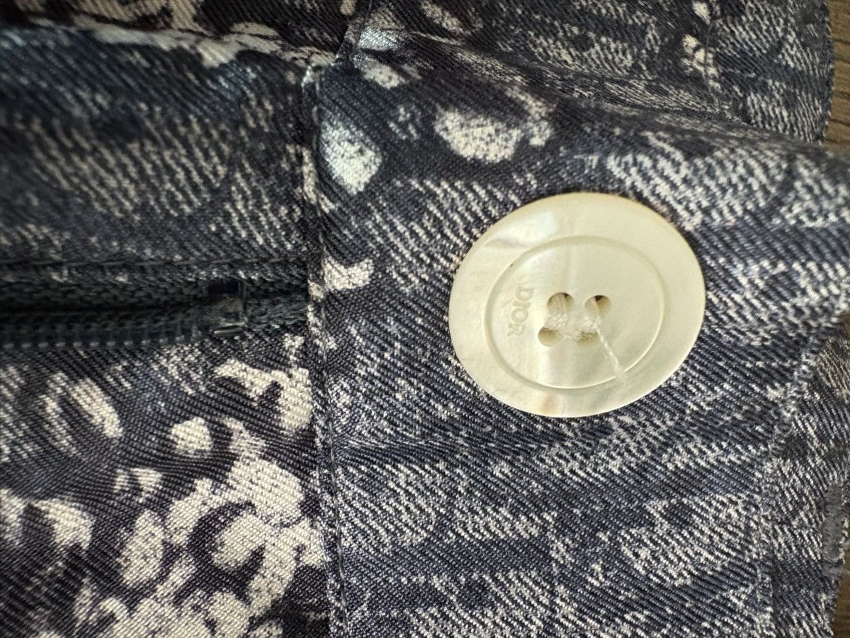 DENIM TEARS × Dior Dior x Denim Tears Oblique Silk Shorts Blue Multi Size 48 Size US 32 / EU 48 - 6 Thumbnail