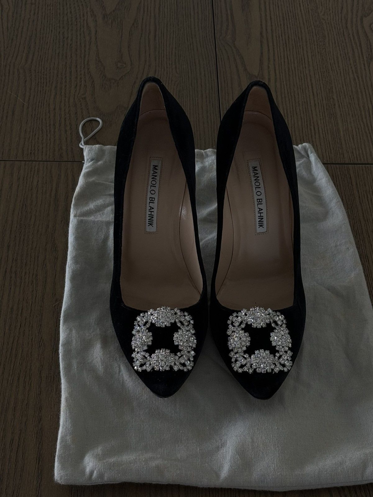 Manolo Blahnik Hangisi Pumps Size US 7.5 / IT 37.5 - 1 Thumbnail