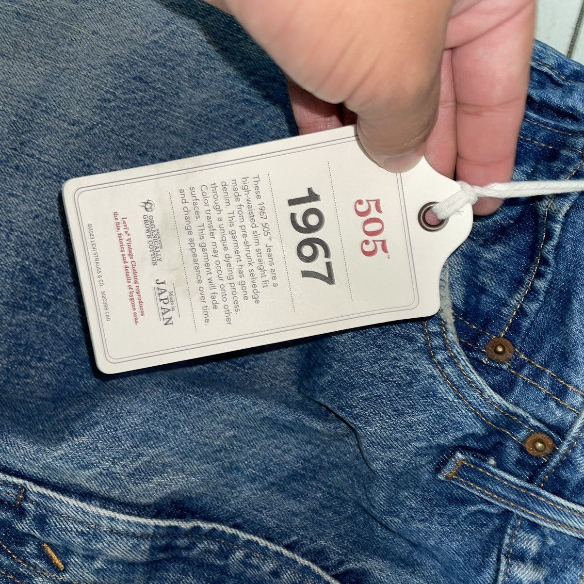 Levi's × Levi's Vintage Clothing Levi’s Made In Japan Selvedge Denim BNWT Size US 34 / EU 50 - 4 Thumbnail