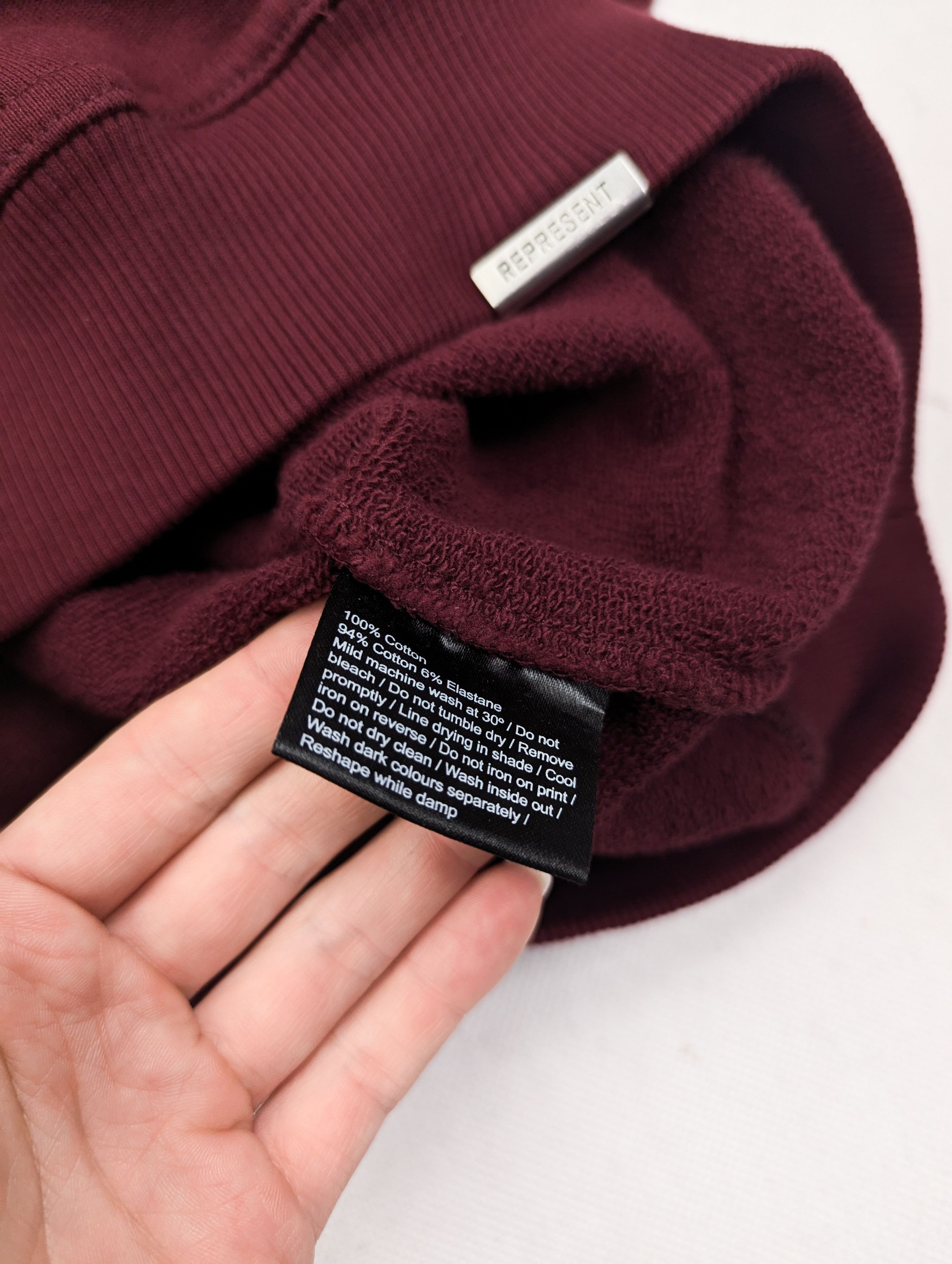 Other Represent burgundy sweatshirt L Size L / US 10 / IT 46 - 5 Thumbnail
